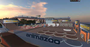 the animazoo animations virtual store inside second life by davedub